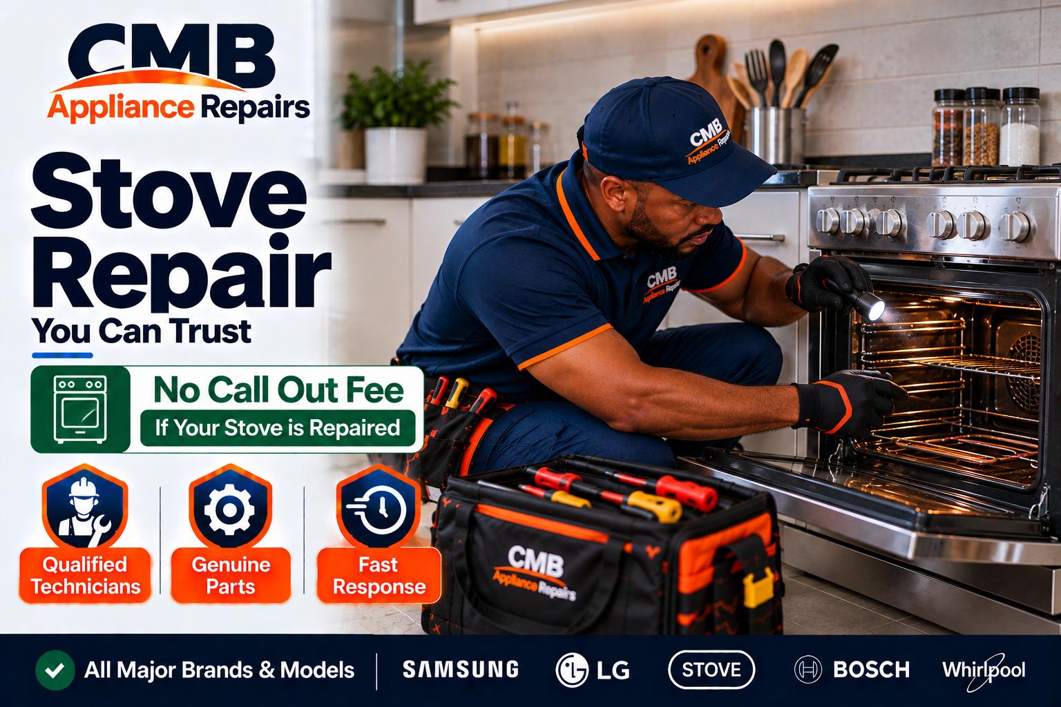 Stove Repairs Pretoria